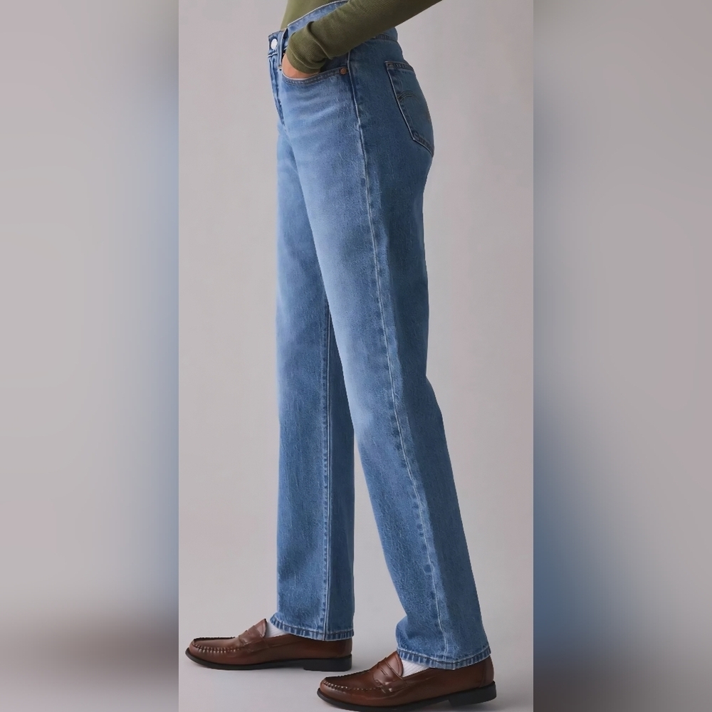 Levi’s® 501 Curve High-Rise Straight Leg Jean, Lucid Dream, Retail $98.00 USD - Picture 4 of 16